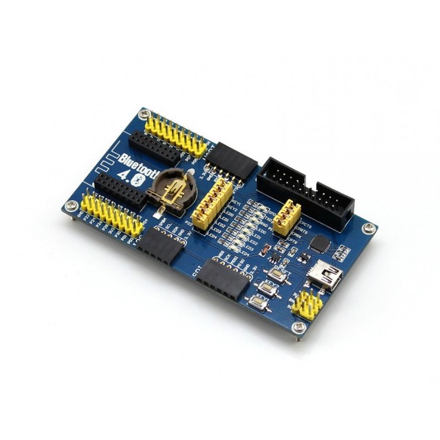 BLE4.0 Blueth 2.4G Mother Board, Provides I/O Expansion Connectors and Various Interfaces
