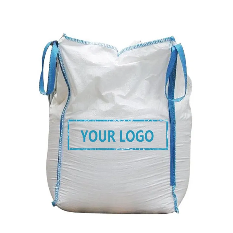 जंबो तरल 1000 लीटर कंटेनर बैग बड़ा पीपी जंबो बैग 1 टन पीपी ढोना प्लास्टिक कंटेनर के लिए थोक बैग लकड़ी गोली