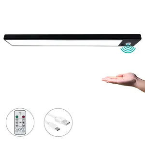 Button Rechargeable Radar Motion Sensor With Magnetic Materials For Wardrobes With Remote Control Under Cabinet Light Led Lights
