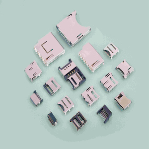 Đầu nối thẻ SMT cho thiết bị đầu cuối thanh toán taxi mup 6P + công tắc đẩy đẩy loại đầu đọc thẻ <span class=keywords><strong>Sim</strong></span> cho thiết bị đầu cuối POS điện thoại di động - Product Image 5