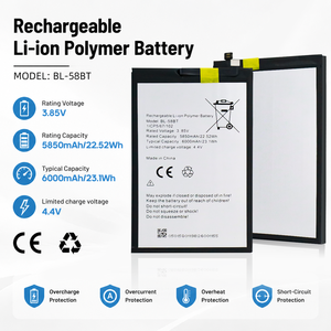 OEM ODM Supply Wholesale of <b>Mobile</b> Phone <b>Battery</b> for Techno Phone BL-58BT High Capacity <b>Battery</b> - Product Image 5