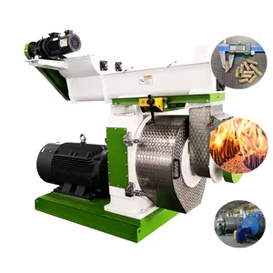 RICHI 2-3T/H Biomass Energy Saw Dust Renewable Pine Wood Logs Pellet Machine