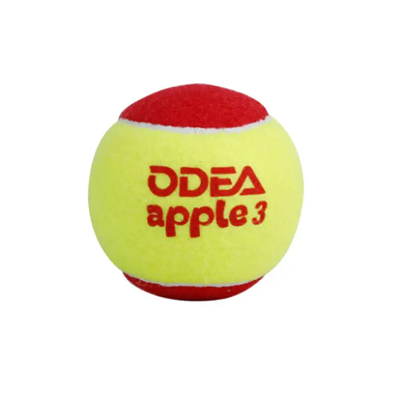 Pelota DE TENIS roja de baja presión etapa 3 con logotipo personalizado aprobado por la ITF de buena calidad para niños