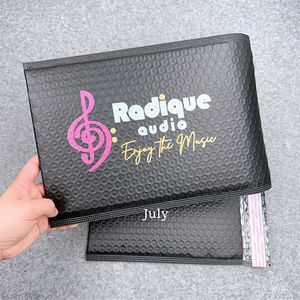 Поли-пузырчатые конверты розового золота на заказ, конверты с воздушной подкладкой, подарочная упаковка, курьерская доставка, сумки, конверты, экспресс-конверты - Product Image 5