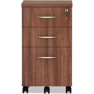 Archivador Móvil Alera Valencia Series con 3 Cajones, Acabado Nogal, 15.88 x 20.5 x 15.88, para Uso en Oficina - Product Image 3
