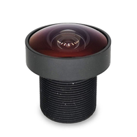 Lensa Fisheye 180 derajat 5MP 1.8mm F2.0 1/2.5 inci Mini M12 Lensa CCTV IR