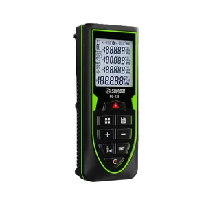 LONGSHUO Custom Made 120m Portable Lcd Digital USB Electronic Laser Measuring Tool