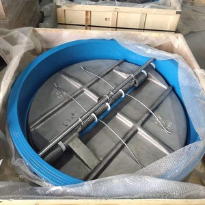 Valvola di ritegno a doppia valvola di ritegno a doppia piastra a disco singola doppia valvola di Non ritorno Wafer valvola di ritegno DN50-DN1200 acqua - Product Image 1