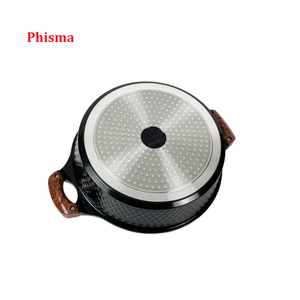 Хит продаж, 10 шт., Гранитная алюминиевая посудомоечная машина, безалкогольная Антипригарная посуда с Индукционным дном - Product Image 6