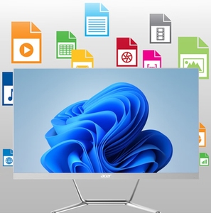 <span class=keywords><strong>AIO</strong></span> สำหรับ <span class=keywords><strong>ACER</strong></span> Swift A24 All-in-One PC i3-13100 Intel Core 13th i5-13400 1920*1080 60Hz IPS 72% NTSC ติดผนังสีขาว - Product Image 4