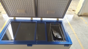 268L Solaire alimenté à la poitrine profonde camping <span class=keywords><strong>congélateur</strong></span> extérieur dc 12v solaire <span class=keywords><strong>réfrigérateur</strong></span> <span class=keywords><strong>congélateur</strong></span> - Product Image 2