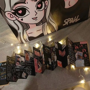 Album photo noir accordéon DIY pliable mécanique 3D, livre <span class=keywords><strong>de</strong></span> 34 pages personnalisable, cadeau commémoratif pour couple, remise <span class=keywords><strong>de</strong></span> diplôme, hommes et femmes - Product Image 4
