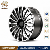 Jantes forgées KFB OEM améliorées 19-22 pouces 5x112 5x120 à rayons multiples en alliage d'aluminium pour Lexus LS500 Genesis G90 – Vente directe usine