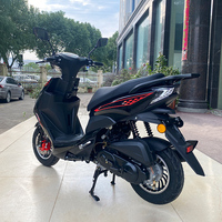 Skuter Bensin NewJigger 50CC Berkualitas Tinggi 4-Tak Berpendingin Udara Kecepatan Maksimum 65km/jam Moped Bensin untuk Dewasa dengan Bagasi Sedang Diskon