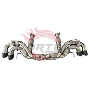 ท่อไอเสียสแตนเลสแบบวาล์ว Vortex Sport Sound สำหรับ Chevrolet Corvette C8 6.2L V8 ระบบ Catback - Product Image 2