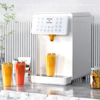 Distributeur automatique de sucre et de sirop HENGZHI avec dosage de haute précision, grande capacité pour les bars à bubble tea et aux jus