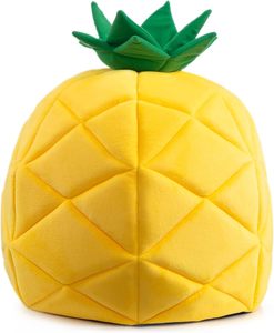 Nueva cama para mascotas autocalentable en forma de piña de felpa con cojín lavable extraíble y fondo antideslizante para gatos de interior y perros pequeños - Product Image 5