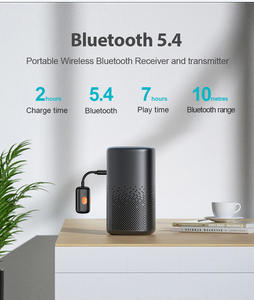 Receptor Transmisor Bluetooth Inalámbrico <span class=keywords><strong>de</strong></span> Larga Duración HG, Conversor <span class=keywords><strong>de</strong></span> <span class=keywords><strong>Audio</strong></span> Bluetooth para Avión - Product Image 4