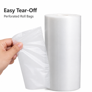 HDPE Fruit <b>Bag</b> Roll Food Grade Flexible Produce Sacks on Roll Fresh Harvest Picking for Orchard Farm Market - Product Image 4