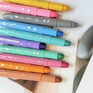 <span class=keywords><strong>Pastelli</strong></span> in Gel scintillante arcobaleno per bambini e adulti-Set di 10 pennarelli Glitter acquerello per superfici in vetro e carta - Product Image 4