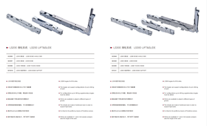 Système de rouleau de porte de levage et de glissière à usage intensif pour portes en aluminium-Capacité de 200kg-Résistant à la corrosion - Product Image 6