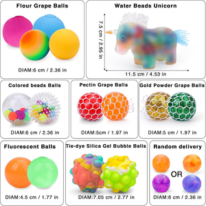 Ensemble de balles anti-stress Squishy pour adultes - Product Image 5