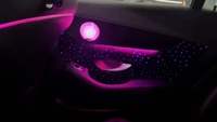 Kit de lumières LED à fibres optiques scintillantes 0,5 mm 16W, éclairage intérieur pour portes de voiture, éclairage étoilé pour voiture, kits d'éclairage étoilé à fibres optiques