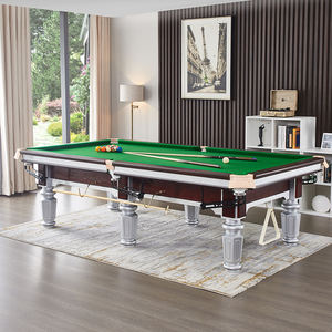 Table de billard <span class=keywords><strong>Taini</strong></span> 8 verte avec collecteur de boules et queues de billard Set de table de billard américain à configuration standard - Product Image 6