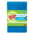Tampons de nettoyage de cuisine durables DB Scotch-Brite Lot de 3 tampons à récurer anti-rayures avec matériau émeri double face - Product Image 2