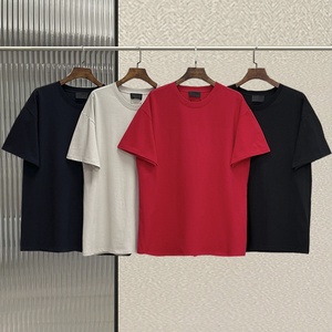 เสื้อยืดลำลองผู้ชาย ESSENTIALS รุ่นที่ 7 คอลเลคชั่น High <span class=keywords><strong>Street</strong></span> ทรงหลวม ผ้าฝ้ายฟล็อก คอกลม แขนสั้น ระบายอากาศได้ดี ซับเหงื่อ - Product Image 1