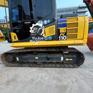 Miniexcavadora Komatsu PC110 Original de Japón, 11 Toneladas, Usada, Fabricada en Japón, Komatsu 110 120 130 160 en Stock - Product Image 1