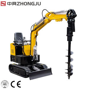 Zhongju Schroef Heimachine Graafmachine Hydraulische Vijzel Aandrijving Aarde Vijzel Post Graafmachine - Product Image 1