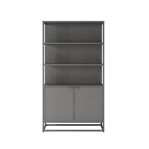Cinza 3-<span class=keywords><strong>Layer</strong></span> Aparador Buffet Servidor Armário Metal Cozinha Armário Console Mesa para Jantar & Sala de Estar Mobiliário Doméstico - Product Image 3