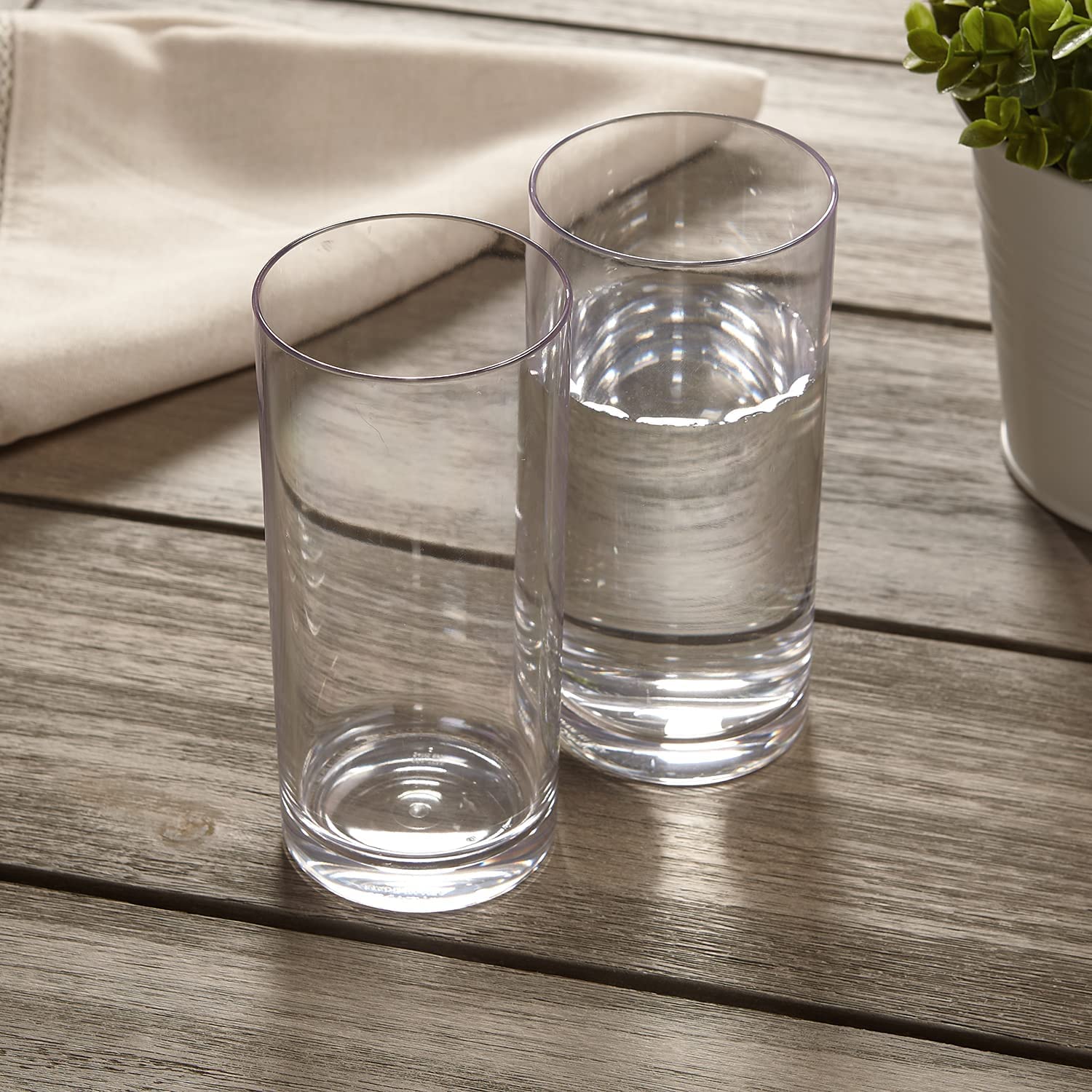 Fast delivery 10oz/300ml clear glass drinking cup water glass cup