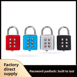 <span class=keywords><strong>Candado</strong></span> con Teclado Numérico Pulido Shenghui, Modelo U06S, para Cajones, Mochilas, Maletas, Armarios, Metálico y Portátil - Product Image 3