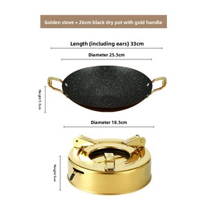 Mini estufa portátil para exteriores, estufa redonda elegante, barra de copos de nieve, olla de <span class=keywords><strong>caldero</strong></span>, Base para el hogar, estufa pequeña - Product Image 6