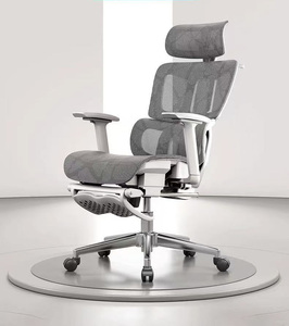 Silla de oficina ergonómica con ajuste de altura Diseño moderno de malla Soporte lumbar-para uso de oficina Silla ejecutiva - Product Image 1