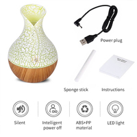 Mini Diffuseurs d'Arômes Maison et Voiture USB Humidificateur Diffuseur de Parfum Huile Essentielle Parfum Électrique Diffuseur d'Air Ultrasonique
