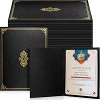 Penyimpan sertifikat wisuda 8.5x11 surat ukuran sertifikat menulis folder sertifikat kertas pemegang sertifikat