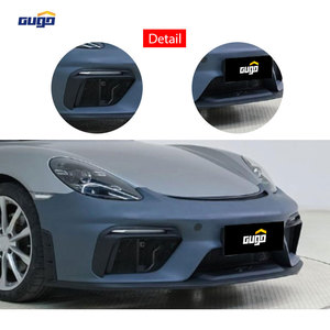 Kit carrosserie GUGO pour <span class=keywords><strong>Porsche</strong></span> <span class=keywords><strong>Cayman</strong></span> <span class=keywords><strong>718</strong></span> <span class=keywords><strong>GT4</strong></span>, ensemble complet d'accessoires d'apparence, look sport, pièces de garniture de carrosserie, personnalisation de véhicule haut de gamme - Product Image 4