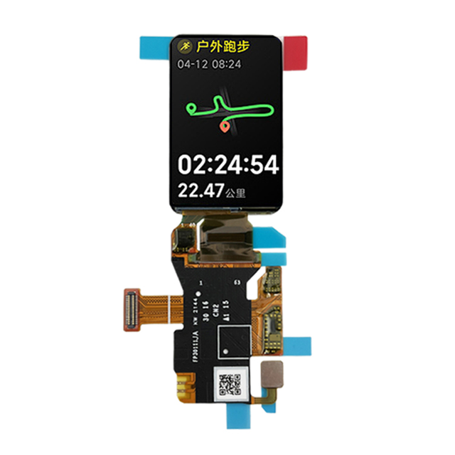 1.64 Inch 280x456 Resolution AMOLED Display Oncell Touch Screen 1000000:1 SPI Interface 1.6 Inch OLED Display Module