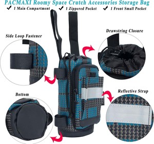 Échantillon gratuit : Coussin de confort (mousse à mémoire de forme) pour scooter de mobilité, accessoires, housse de coussin, pour jambe cassée, béquille, chariot, roulettes, Rangement - Product Image 4