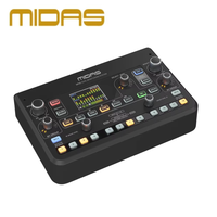 MIDAS DP48 Console de mixage numérique personnelle 48 canaux, système de monitoring de scène double mix AES50