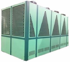 Équipement de refroidissement industriel, refroidisseur à vis refroidi par air de 328,2 kW avec moteur pour la circulation de la réfrigération - Product Image 4