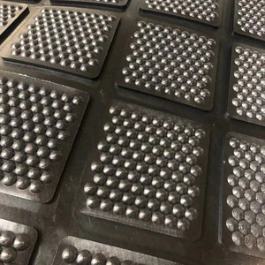 Tappetino in gomma per bestiame agricolo antiscivolo/mucca/cavallo grande quadrato stabile - Product Image 3