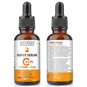 Korea super vc essece facial serum de vitamina c serum with 3.5% vitamin b3 5% hyaluronic acid 2.5% retinol