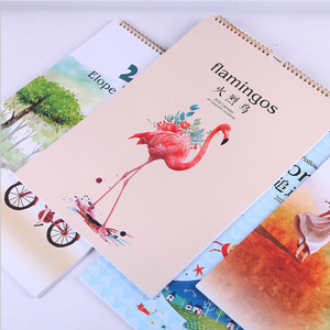 2026 thiết kế mới A4 Kích thước giấy xoắn ốc ràng buộc lịch 2027 in ấn văn phòng treo tường lịch - Product Image 4