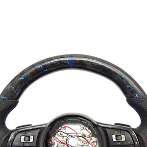 Volante in Fibra di Carbonio per Volkswagen <span class=keywords><strong>GOLF</strong></span> MK7 <span class=keywords><strong>Golf</strong></span> GTI GT-<span class=keywords><strong>Rline</strong></span> Polo in Fibra di Carbonio Forgiata MK6 GTI <span class=keywords><strong>GOLF</strong></span> R MK7.5 - Product Image 4
