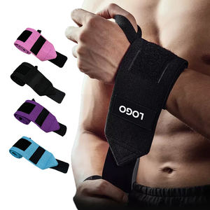 Attelle de poignet personnalisée pour l'entraînement de force en salle de sport estivale, support de main pour développé couché, fermeture auto-agrippante antidérapante - Product Image 1