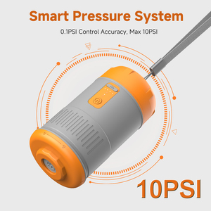 Pompe à air rechargeable au lithium GR-152, 10 PSI, haute pression, gonfleur portable pour tente gonflable, matelas Drop Stitch - Product Image 2